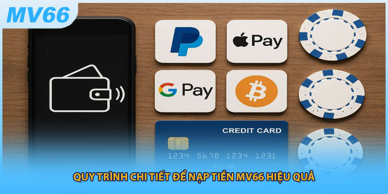 Quy trình chi tiết để nạp tiền MV66 hiệu quả